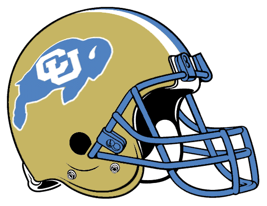 Colorado Buffaloes 1981-1984 Helmet Logo DIY iron on transfer (heat transfer)